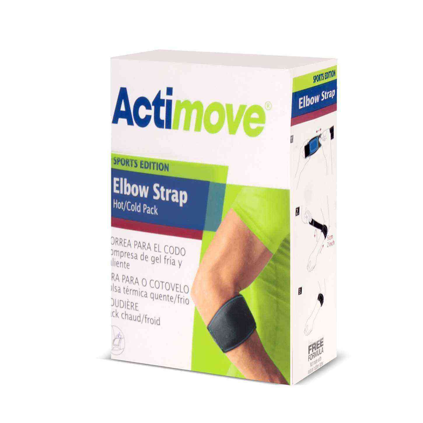 Actimove Elbow Strap Coolmax Dirsek Bandı Sıcak/Soğuk Ped ile Birlikte